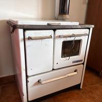 Stufa a legna vintage anni 80 FUNZIONANTE