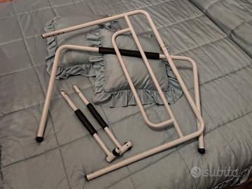 Sponda/barriera anti caduta per letto, per anziani