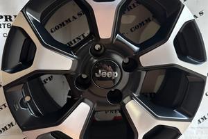 4 CERCHI IN LEGA ORIGINALI RAGGIO 16 JEEP AVENGER