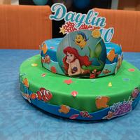 Torta scenografica Ariel