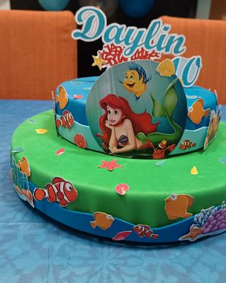 Torta scenografica Ariel