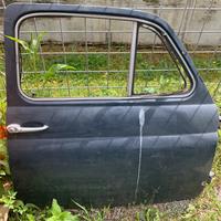Porta dx e cofano posteriore fiat 500 epoca
