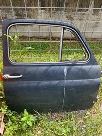 Porta dx e cofano posteriore fiat 500 epoca