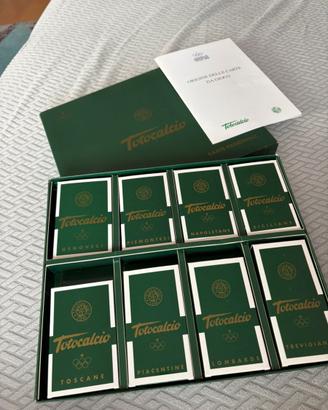 Cofanetto Toto calcio - Carte Regionali 8 mazzi