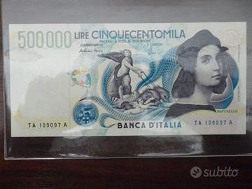 Banconota 500000 Lire "Raffaello" FDS