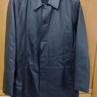 Cappotto lungo pelle