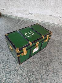 Baule da viaggio anni 50 60 vintage