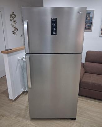 frigorifero xxl marca haier con luci a led