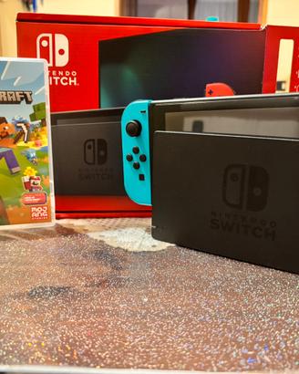 Nintendo Switch nuova con Minecraft