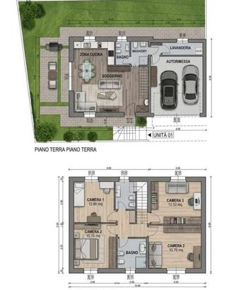 Villa di 147 m² con 4 locali e box auto doppio a S