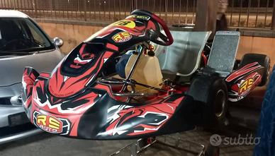 go kart 125cc mono marcia con avviamento elettrico