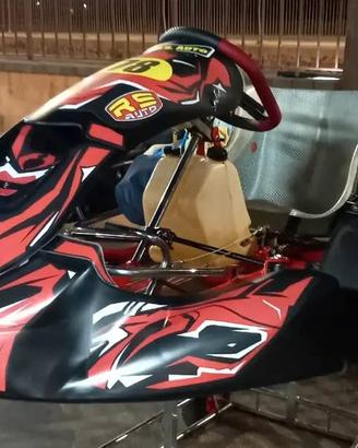 go kart 125cc mono marcia con avviamento elettrico