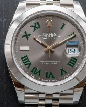 Rolex Datejust 41 Wimbledon 126300 Jubilee 2025