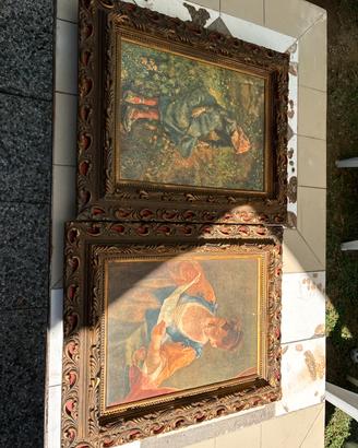 Quadri Bar Vintage con Mignon Originali