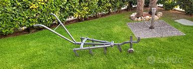 Aratro in ferro battuto