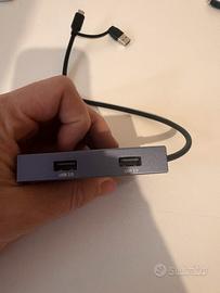 DisplayLink Acasis Adattatore USB-C