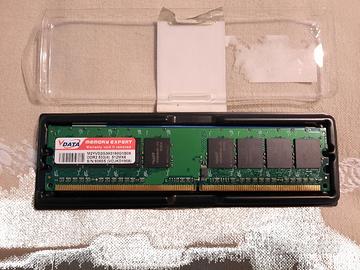 Lotto 2 Banchi RAM VDATA DDR2 per PC Desktop