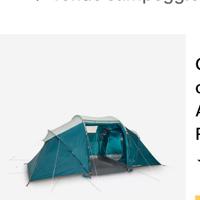 Tenda campeggio 4 posti Apenaz 4,2 con filtro sole