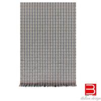 Tappeto Gan Garden Espace Checks Blue