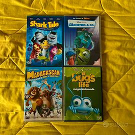 SET 4 DVD CARTONI ANIMATI