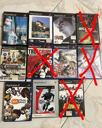 Giochi oroginali Ps2