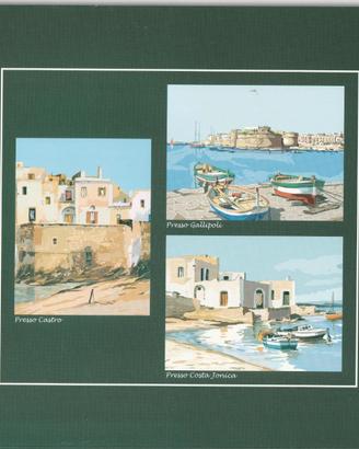 Cartellina Verde Bosco Litografie Aldo Riso 23x17