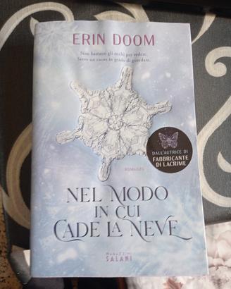 libro romanzo "nel modo in cui cade la neve"