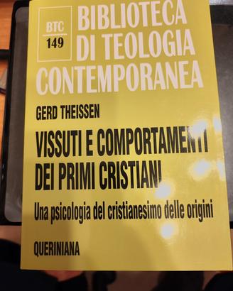 Gerd Theissen. Vissuti Primi Cristiani. Queriniana