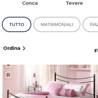 letto in ferro battuto mondo convenienza 