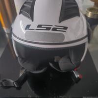 casco moto ls2  jet airflow sólid.
