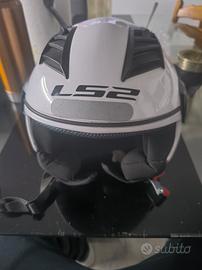 casco moto ls2  jet airflow sólid.