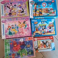 Puzzle 3 anni e 6 anni