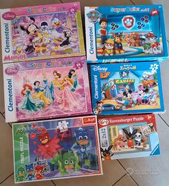 Puzzle 3 anni e 6 anni