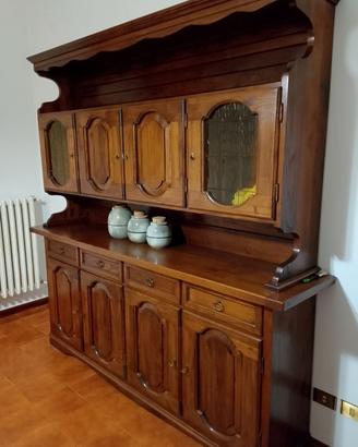 CREDENZA IN LEGNO MASSELLO