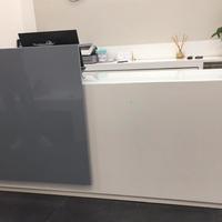 Banco Cassa Legno MDF + Vetro Cristallo