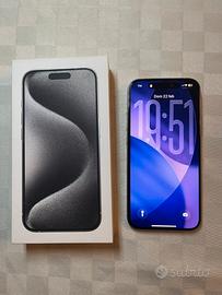 IPhone 15pro 256gb colore Silver