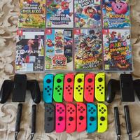 giochi e joycon switch 