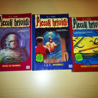 3 Libri Piccoli Brividi anni 90
