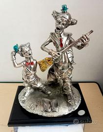 Articoli Casa Statua Vintage Ricoperta argento 925