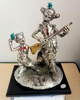 Articoli Casa Statua Vintage Ricoperta argento 925