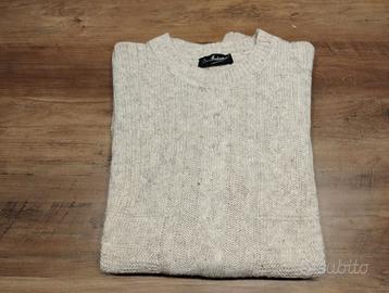 Maglione girocollo lana