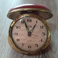 Orologio, sveglia da viaggio vintage King De Luxe