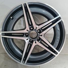 1 cerchio lega mercedes glc amg r19 ls4613