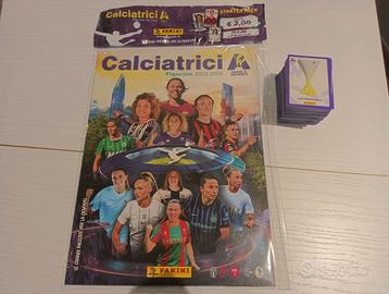 CALCIATRICI PANINI 2025-2026 ALBUM+SET COMPLETO