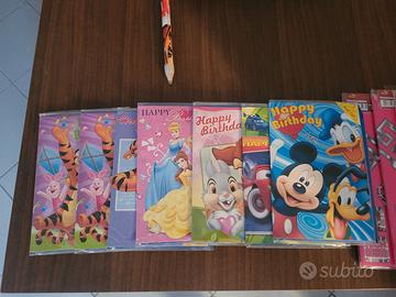 Lotto 10 Cartoline compleanno