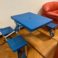 Tavolo da campeggio valigetta