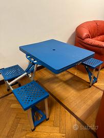 Tavolo da campeggio valigetta
