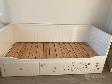 Letto contenitore Ikea modello Hemnes