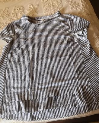 blusa puro cotone 