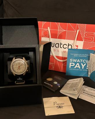 Orologio swatch omega moonwatch Mission to Jupiter